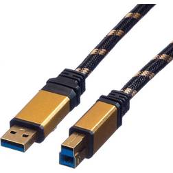 Roline Gold USB A-USB B 3.1 (Gen.1) 0.8m