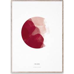 Paper Collective Red Moon Plakat 50x70cm