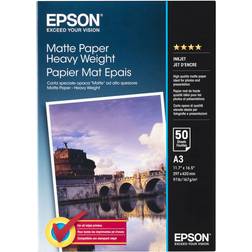 Epson Matte Paper Heavy Weight A3 167g/m² 50stk