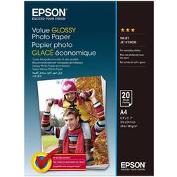 Epson Value Glossy A4 183g/m² 20stk