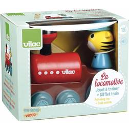 Vilac Train Pull Toy with a Whistle