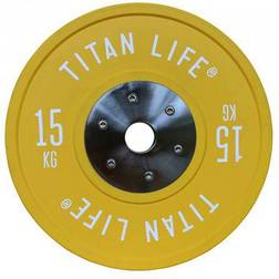 Titan Life Elite Bumper Plate 15kg