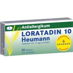 Loratadin 10 Heumann 10mg 20 stk Tablet