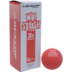 Dunlop Fun Mini Squash 3-pack