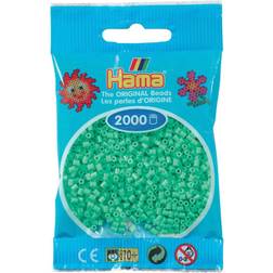 Hama Beads Mini Beads Light Green 2.5mm 501-11