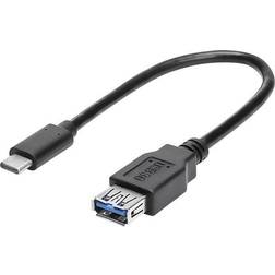 Renkforce USB A-USB C 3.0 M-F 0.2m