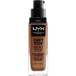 NYX Can't Stop Won't Stop Full Coverage Foundation CSWSF16 Mahogany