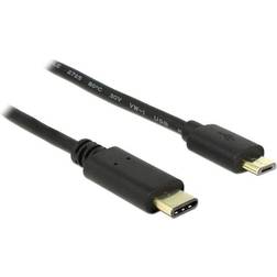 DeLock USB C-USB Micro-B 2.0 2m