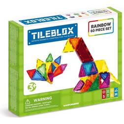 Magformers Tileblox Rainbow 60pc Set