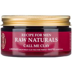 Recipe for Men RAW Naturals Call Me Clay 100ml