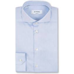 Eton Twill Shirt - Blue