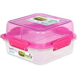 Sistema Lunch Stack Square TO GO Madkasse 1.24L