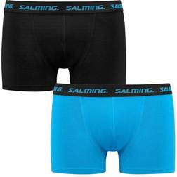Salming Freeland Boxer 2-pack - Black/Blue
