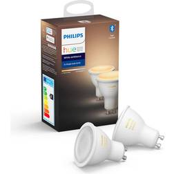 Philips Hue White Ambience LED Lamps 5W GU10 2-pack