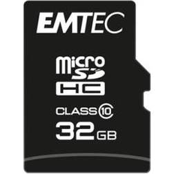 Emtec Classic microSDHC Class 10 20/12MBs 32GB +Adapter