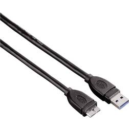 Hama 1 Star USB A - USB Micro-B 3.0 1.8m