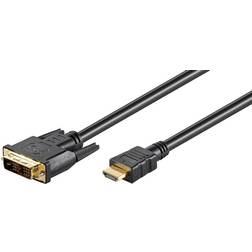 MicroConnect HDMI - DVI-D Single Link 3m
