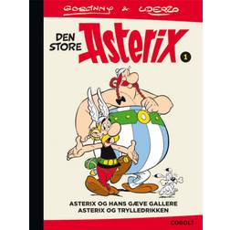 Den store Asterix 1: Asterix og hans gæve gallere / Asterix og trylledrikken (Indbundet, 2019)