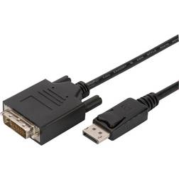 MicroConnect DVI-D - DisplayPort 2m