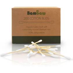 Bambaw Bamboo Vatpinde 200 stk.