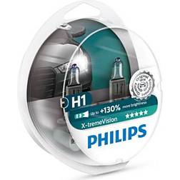 Philips H1 X-tremeVision Halogen Lamps 55W P14.5s 2-pack