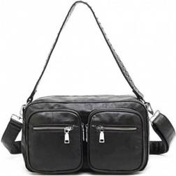 Noella Celia Crossover Bag - Black/Leather Look