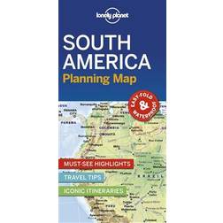 Lonely Planet South America Planning Map (Falset, 2019)
