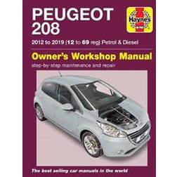 Peugeot 208 petrol & diesel (2012 to 2019) 12 to 69 reg (Hæftet, 2020)