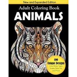 Animals Adult Coloring Book (Hæftet, 2019)