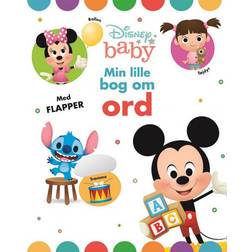 Disney Baby - Min lille bog om ord: Disney Baby - bog med flapper (Board book, 2020)