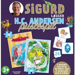 Sigurd lægger H.C. Andersen puslespil (Spil, Spil)