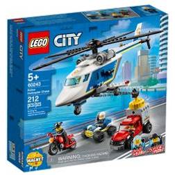Lego City Politihelikopterjagt60243