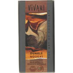 Vivani Mørk Nougat Chokolade 100g