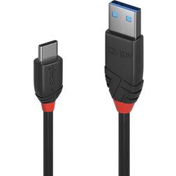 Lindy Black Line USB A-USB C 3.1 0.1m