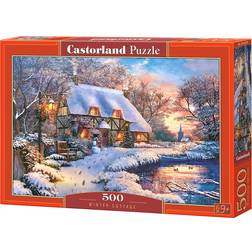 Castorland Winter Cottage 500 Brikker