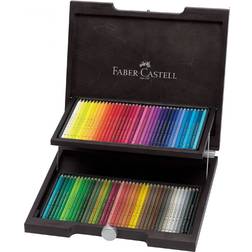 Faber-Castell Polychromos Colour Pencil Wood Case of 72