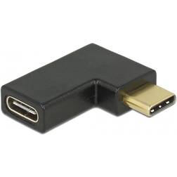 DeLock Angled USB C-USB C 3.1 (Gen.2) M-F Adapter