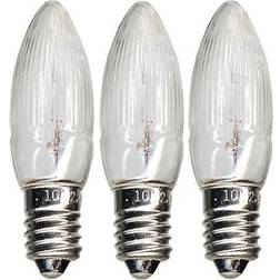Star Trading 306-55 Incandescent Lamps 3W E10 3-pack