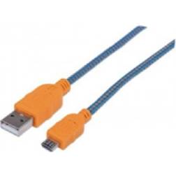 Manhattan Hi-Speed USB A - USB Micro-B 2.0 1m