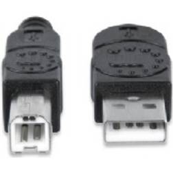 Manhattan Hi-Speed USB A - USB B 2.0 3m