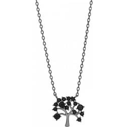 Joanli Nor Cleo Tree of Life Necklace - Black