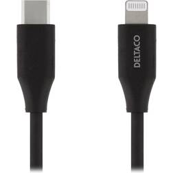 Deltaco USB C-Lightning 0.2m