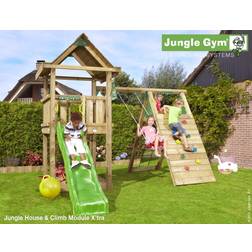 Jungle Gym Jungle House + Climb Module X'tra