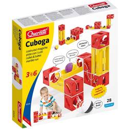 Quercetti Cuboga Cubes & Tubes Marble Run 28pcs