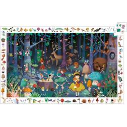 Djeco Puzzle Observation Enchanted Forest 100 Brikker