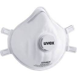 Uvex Silver-Air Classic 22310 8732310 Dust Cover Mask with Valve FFP3 15-pack