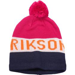 Didriksons Tomba Knitted Kid's Beanie - Warm Cerise (501948-169)
