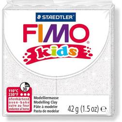 Staedtler Fimo Kids Glitter White 42g