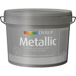 Dyrup Metallic Vægmaling Sølv 2.25L