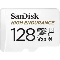 SanDisk High Endurance microSDXC Class 10 UHS-I U3 V30 128GB +Adapter